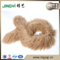 100% Tibetan Mongolian Lamb Curly Fur Scarf